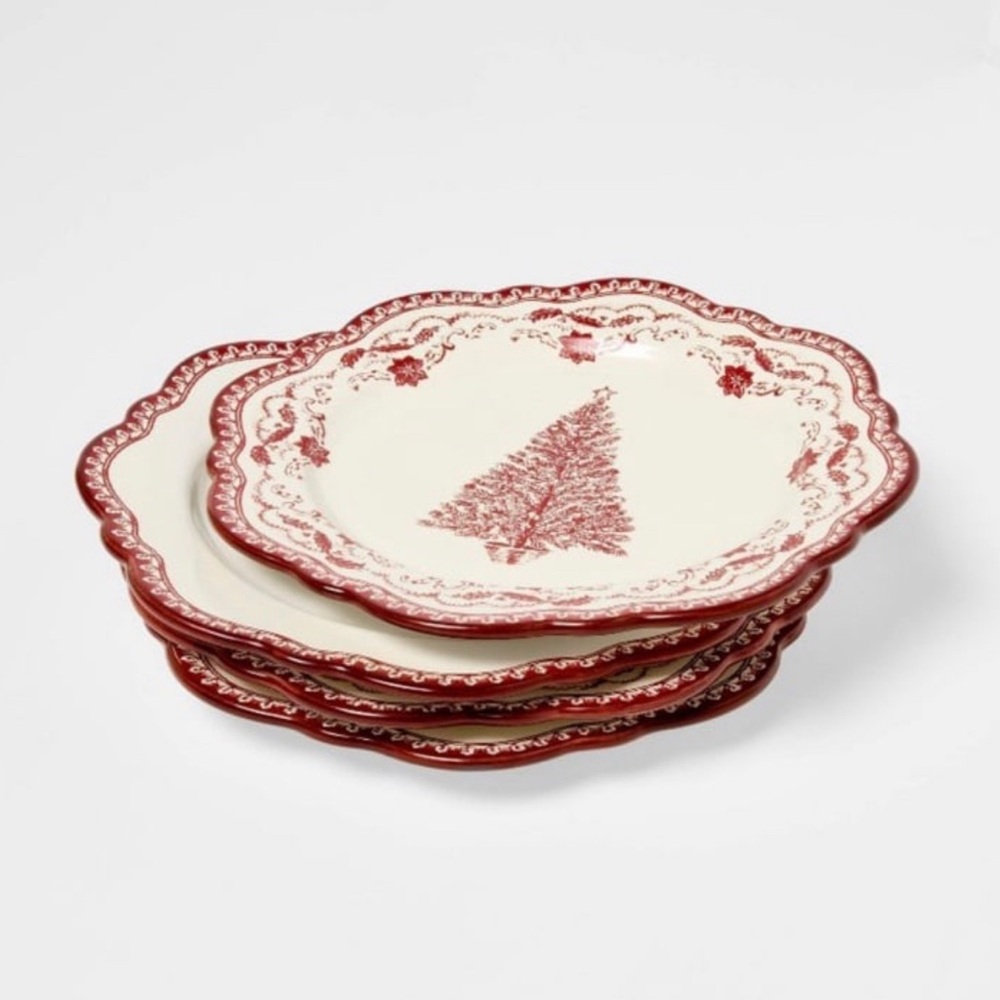 4pk 8" Salad Plate - Threshold™ designed with Studio McGee